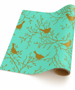 Beautiful Birds Sage & Copper (5m x 50cm)