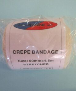 Bandage Crepe – 50Mm Hi-Care 4.5M Stretched