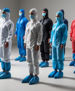 Uvex Men's Laboratory Coat, Size 62, White, 100% Cotton, Length 115 cm, Model 143