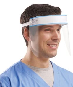 Alternative view of Glasses face shield