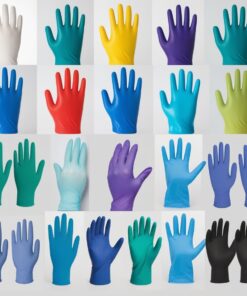 Uvex Protection Gloves RUBIFLEX S NB35S, CA35 CM, Size 8, Type 98891, Green, Pair