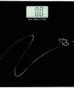 Bathroom Scale - Digital - Square - Black - ABS5131