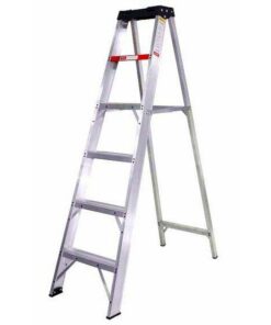 Stepladder - Industrial Heavy Duty A-Frame Aluminium - 3 Steps - 0.92m - LAS3