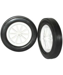 Plastic Spoked Wheels - Polypropylene - 160mm ? - Pack of 2 - RATA160