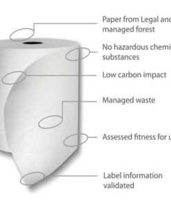 Hand Towel - Roll Towel - Autotowel - Laminated Paper - 2 Ply - 125m - Pack of 6 - PP_02