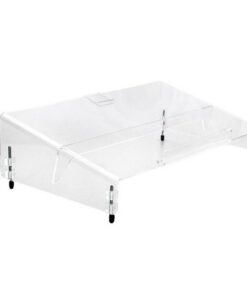 Ergonomic Mini Document Desk - Clear - MDCDH