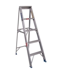 Aluminium Step Ladder - Single Sided - Domestic - 5 Step - 1.3m