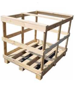 Skeleton Wooden Crate - 2 Way Entry - 120 x 100 x 100cm