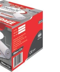 Crepe Bandage 100mm X 4.5m CliniHealth – 1s
