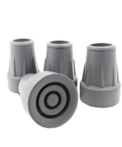 Crutch Elbow – Rubber Tip 19mm Grey