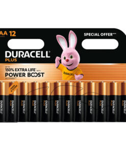 Duracell Battery Plus Alkaline Aa 12 Pack