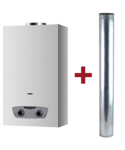 Geyser Gas Ariston Fast R Onm 11 Lpg +Fluepipe