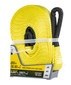 Tow Straps + Loop Ends 6M Yel