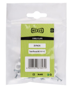Nexus Cable Saddle Round 7Mm 20