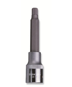 S09H4306 Hex Bit Sockets 1/2" Dr. H6 L=100Mm