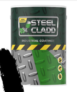 Steel Cladd Quick Dry Enamel Black 5L