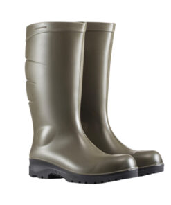 Wayne Gumboot Pu Non Safety Olive/Grey Size 6