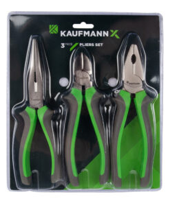 Kaufmann X Pliers 3 Piece Set Soft Handle