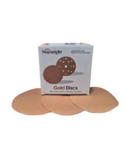 43514 Sunmight Velcro Gold Disc No Hole 75Mm (320) - 50Pc