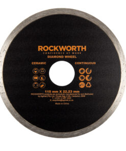 Alternative view of Rockworth Diamond Wheel 115Mm Continuous Rim