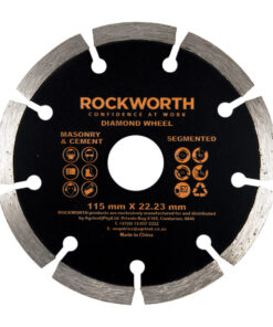 Alternative view of Rockworth Diamond Wheel 115Mm Segmented Rim