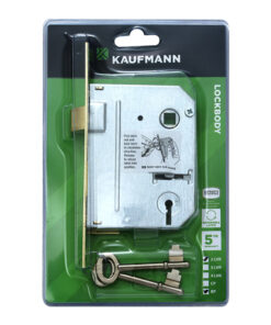Kaufmann Lockbody 2 Lever Sabs Brass Plated