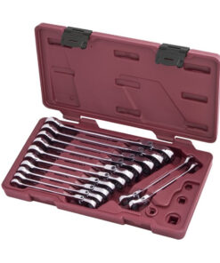 Kraftwerk 12Pc Flexible Combo Ratchet Spanner Set 8 - 19Mm