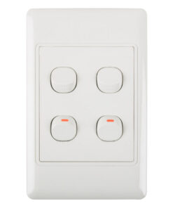 Nexus Light Switch With Cover 16Amp 4X2 1Way 4L