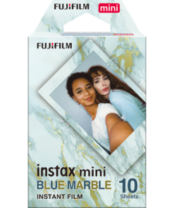 Instax Film Mini Pat Blue Marble 1 Pack (10 Sheets)