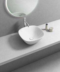 Basin Free Standing Pisces 0T/H Sq 410X410X160Mm