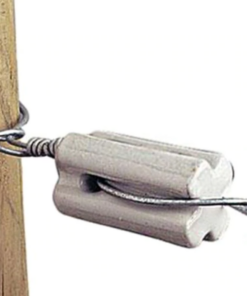 Gallagher Porcelain Strain Insulator - 10 Per Pack