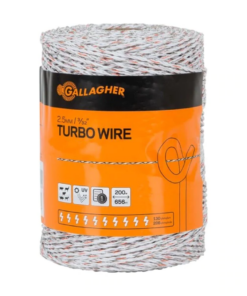 Gallagher Turbo Wire White