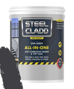 Steel Cladd All-In-One Water Based Charcoal 5L