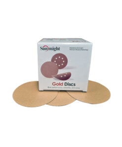 02210 Sunmight Velcro Gold Disc 125Mm No Hole (180) - 100Pc