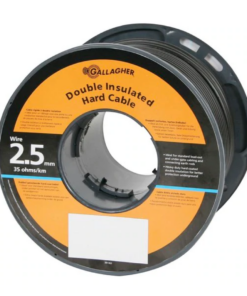 Gallagher Hard Black Leadout Cable - 2.5 Mm X 100 M
