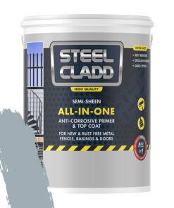 Steel Cladd All-In-One Water Based Grey 5L