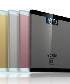 Digital Bathroom Scale – Black
