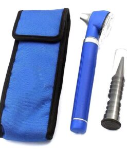 Fibre Optic Pocket Otoscope - Blue std