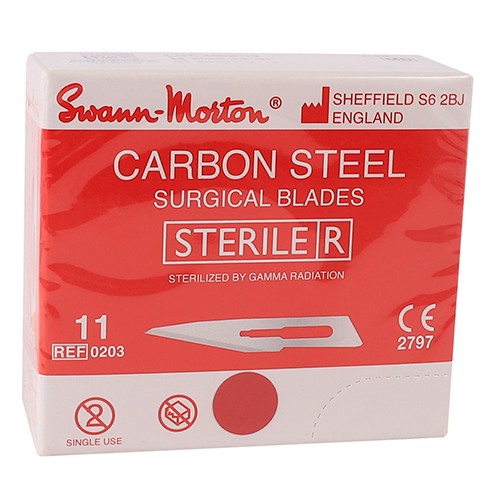 Swann Morton Surgical Blades Size 11 - Image 2