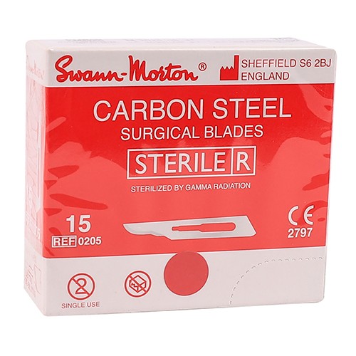 Swann Morton Surgical Blades Size 15 - Image 2