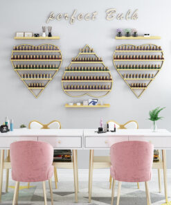 Alternative view of Love Nail Polish Display Set - 3pc - Gold