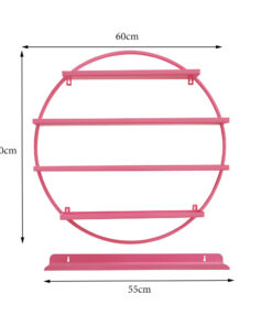 Alternative view of Diva Round Nail polish display Shelf - Gold
