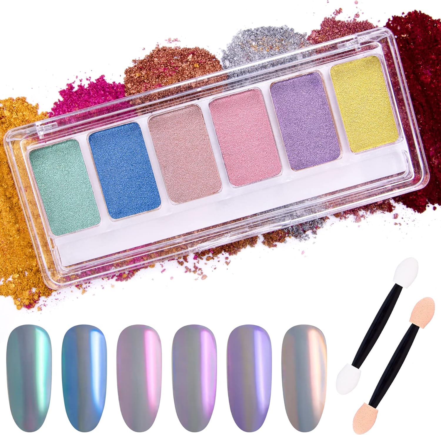 Aurora Chrome Powder Set