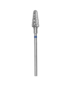 Staleks Carbide nail drill bit, ?frustum?, blue, head diameter 6 mm/ working part 14 mm