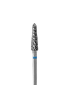 Staleks Carbide nail drill bit frustum blue EXPERT head diameter 4 mm / working part 13 mm