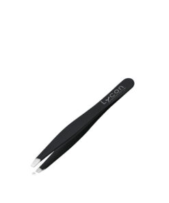 Lycon Precision Tweezers Black 33mm Slanted Tip