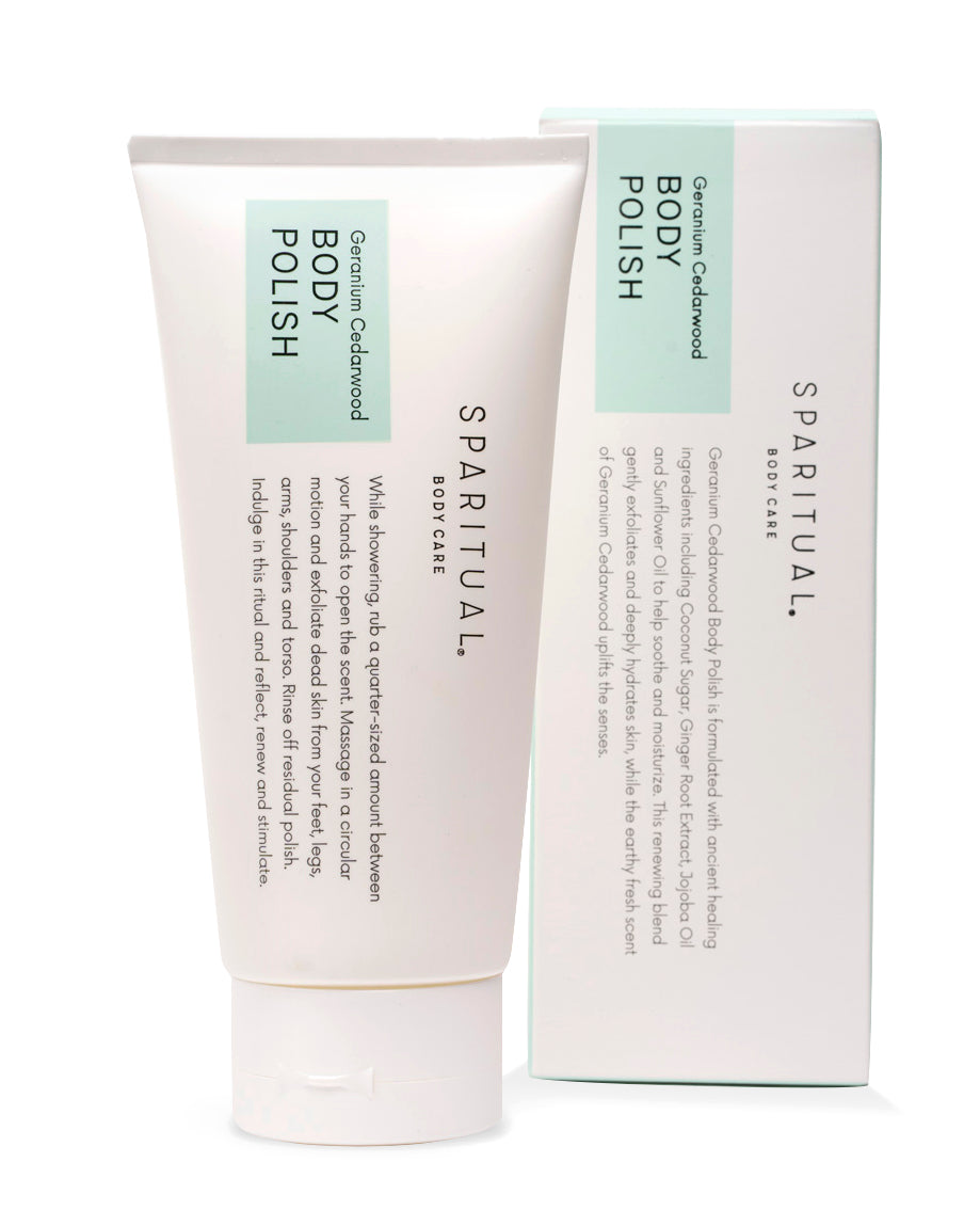 SPARITUAL - Body Polish - Geranium Cedarwood 177ml