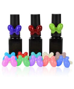 Alternative view of Butterfly Nail polish rings 50's