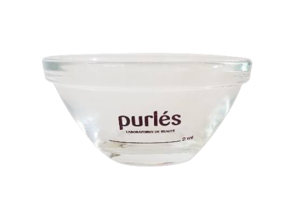 Purl��s Glass bowl for chemical peels