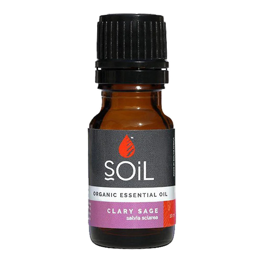 SOiL Organic Clary Sage Essential Oil 10ml